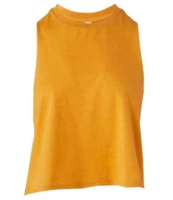 Bella+Canvas Bella Ladies Racer Back Cropped Tank Top -XAMAX 65188e3fa7293029b3bdbb7e4cd31a01f6bf283e4c5dd8820b0f5e55670ca54d