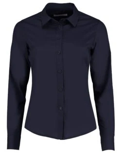 Kustom Kit Tailored Long Sleeve Poplin Shirt -XAMAX 66d2fb6285963c9a22b6efd464dddb4099d36eecdf983dc662c28ee4ef40b430