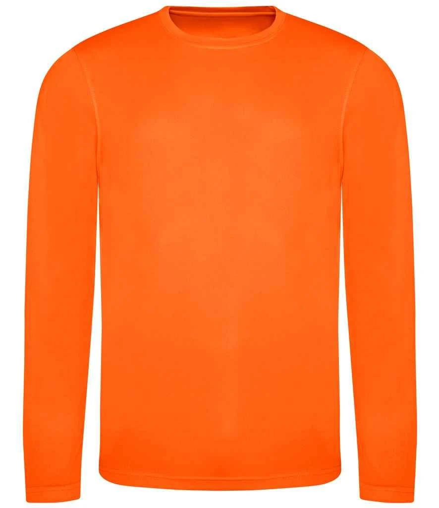 Just Cool AWDis Cool Long Sleeve Wicking T Shirt 5 Just Cool AWDis Cool Long Sleeve Wicking T Shirt - Image 3