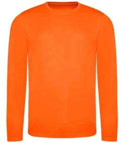 Just Cool Awdis Cool Long Sleeve Wicking T Shirt -XAMAX 6701c6e4dc09b7110f7c17739db60ef246561fdca77d3bbae6593d319d72769b