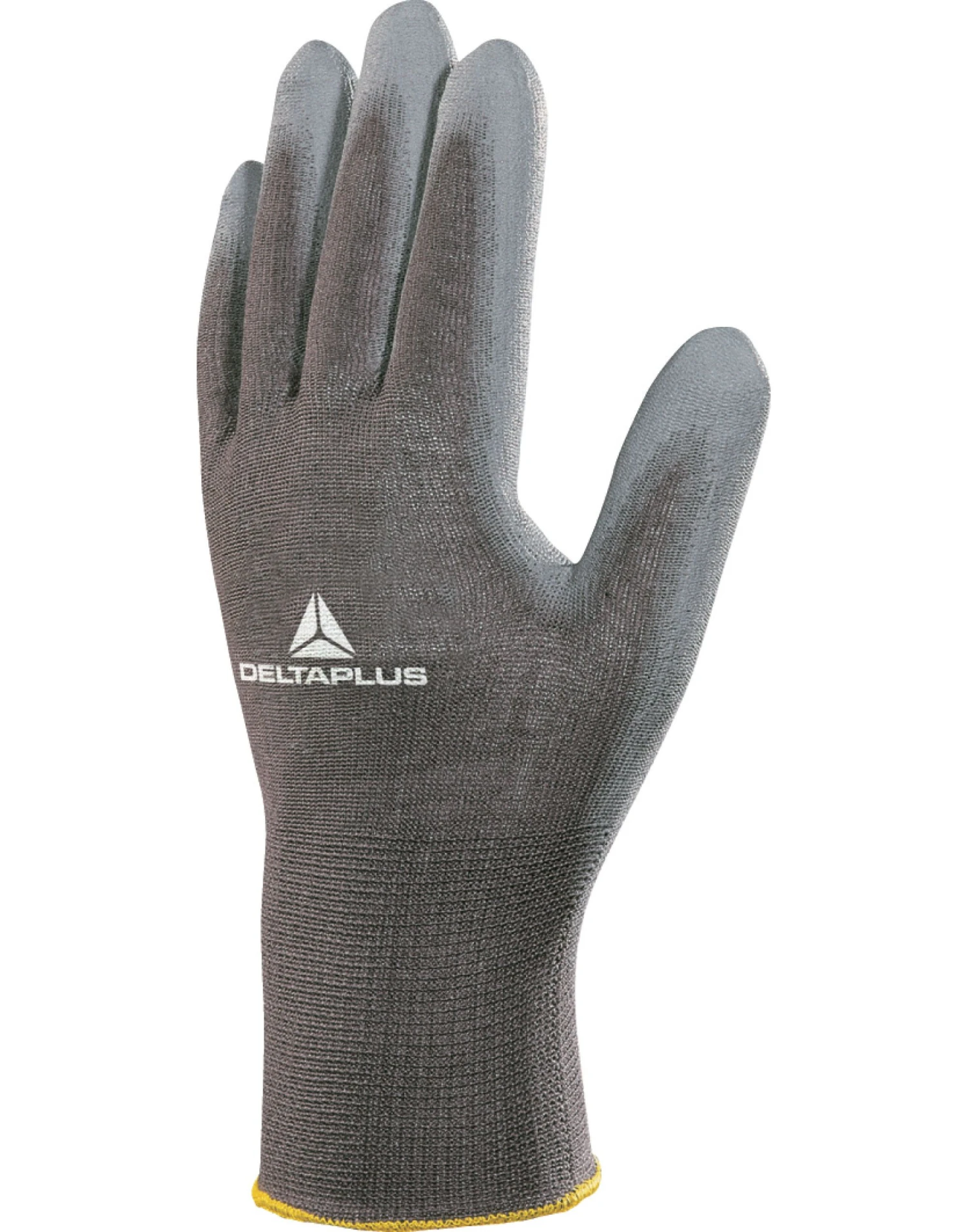 Delta Plus Polyester Knitted Gloves- PU Palm 3 Delta Plus Polyester Knitted Gloves- PU Palm