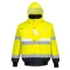 Portwest Glowtex Hi-Vis 3-in-1 Contrast Bomber Jacket -XAMAX 67984ef0d75fa68b81d494bdb566747c8db854eef2e3134bcec11ffb56ef87ed