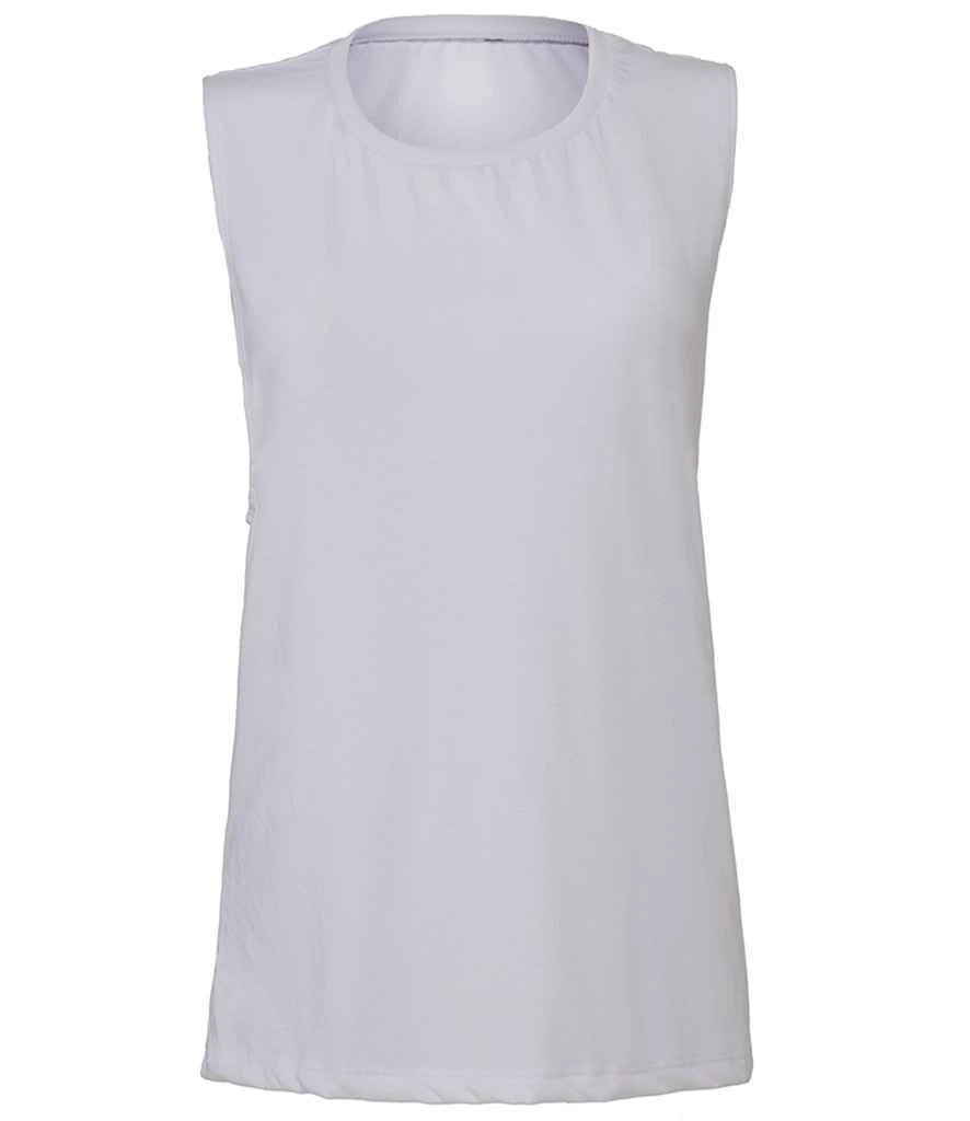 Bella+Canvas Bella Ladies Flowy Scoop Muscle Tank Top 7 Bella+Canvas Bella Ladies Flowy Scoop Muscle Tank Top - Image 5