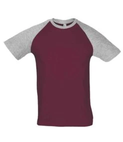 SOL'S Sols Funky Contrast Baseball T Shirt -XAMAX 684a6abb53345462b5e29f7416cd6aff2b18f926b23479852ab1e67187395ed6