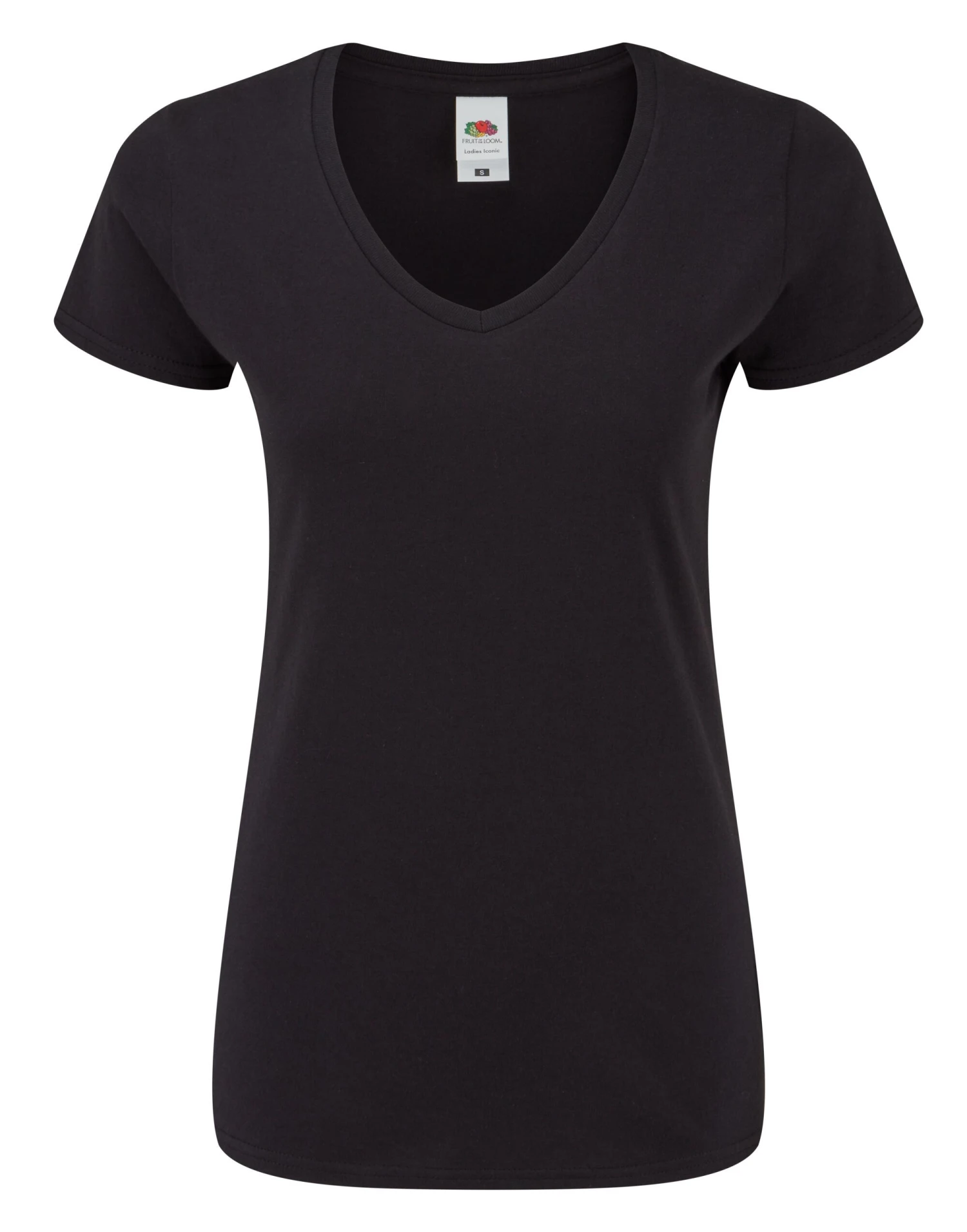 Fruit Of The Loom Ladies' Iconic 150 V-Neck T 3 Fruit Of The Loom Ladies' Iconic 150 V-Neck T