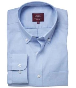 Brook Taverner Whistler Long Sleeve Oxford Shirt -XAMAX 68c45fc14016a50a60fe39f62a43f8ec7357403454106f83bb2ef45d64fd30e4