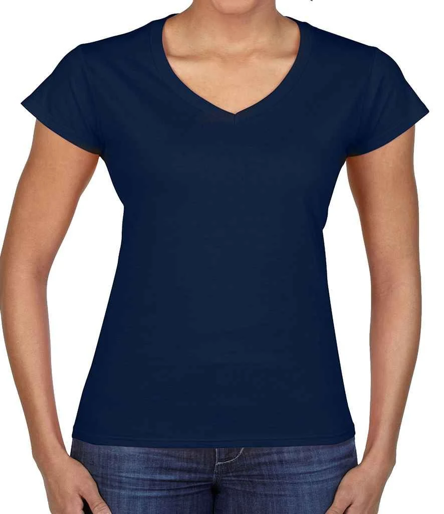 Gildan Softstyle® Ladies' V-Neck T-Shirt 19 Gildan Softstyle® Ladies' V-Neck T-Shirt - Image 17