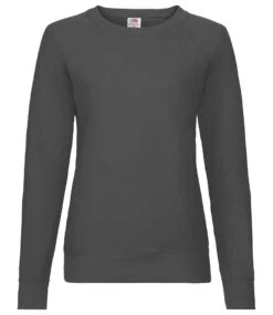 Fruit Of The Loom Ladies' Lightweight Raglan Sweat -XAMAX 6b514d920bf96060949590837208fb2d19e6dcb97c88280cdc5cd0badb5b2cca