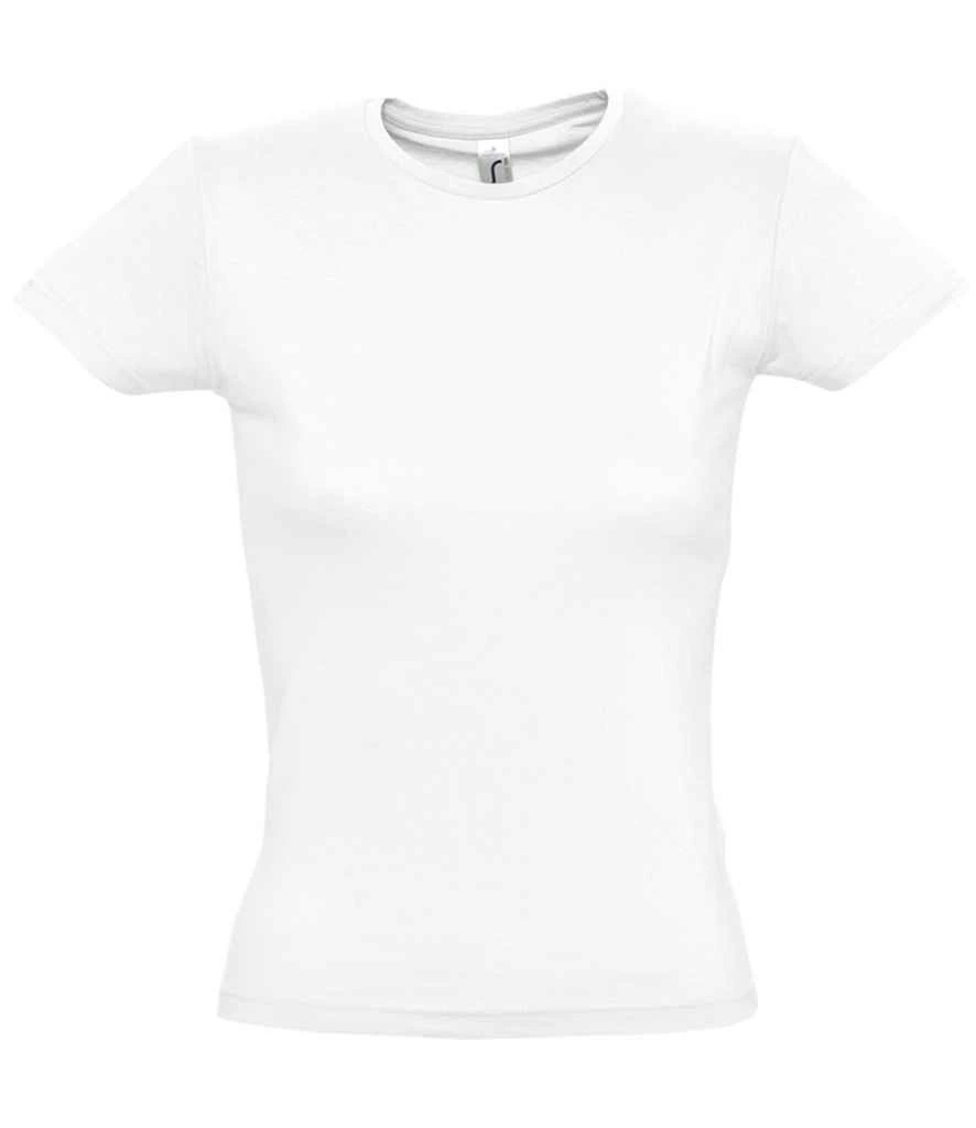 SOL'S Sols Ladies Miss T Shirt 10 SOL'S Sols Ladies Miss T Shirt - Image 8