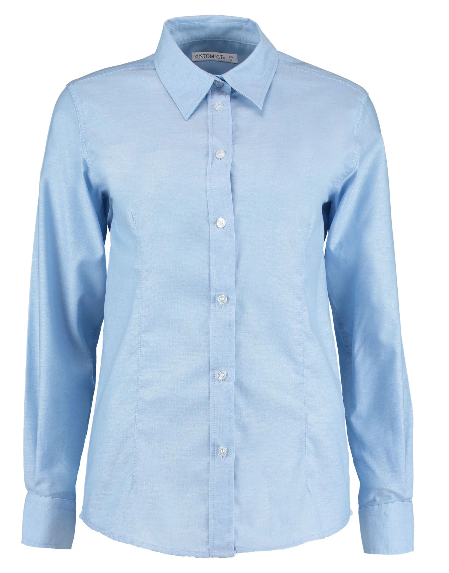 Kustom Kit Tailored Fit Long Sleeve Workwear Oxford Shirt 9 Kustom Kit Tailored Fit Long Sleeve Workwear Oxford Shirt - Image 7