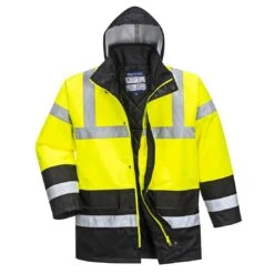 Portwest Hi-Vis Contrast Winter Traffic Jacket -XAMAX 6cb6b2127b93d7cd259306fe683c1dc7eef772ebf1fc116123f91ca2e3b81c47