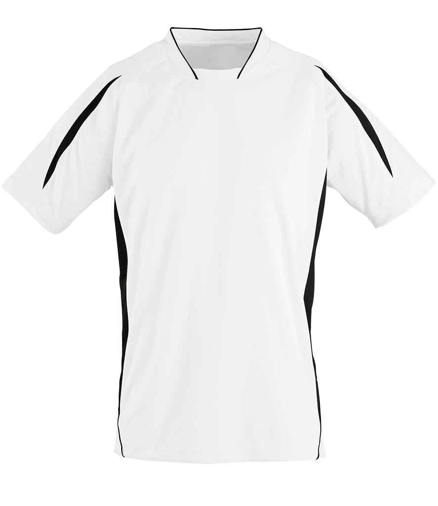 SOL'S Sols Maracana 2 Contrast T Shirt 4 SOL'S Sols Maracana 2 Contrast T Shirt - Image 2