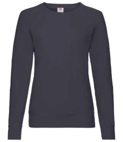 Fruit Of The Loom Ladies' Lightweight Raglan Sweat -XAMAX 6d71cfe4e0557a7bdd6b2555714c640cdfb14fcd437d0fe67a9da04b2e42cca4