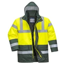 Portwest Hi-Vis Contrast Winter Traffic Jacket -XAMAX 6da1741495dd8a4e62bee2886a2011c4336077440452407c2c06172fd481682e