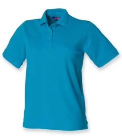 Henbury Ladies Polycotton Piqué Polo Shirt -XAMAX 6fd70bdb6bd002a5a04f7b169b653fa6773464fd2b5004d802b20ba22064a0a9
