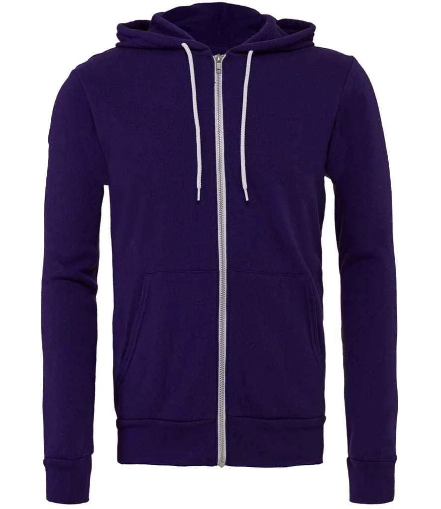 Bella+Canvas Canvas Unisex Full Zip Hoodie 11 Bella+Canvas Canvas Unisex Full Zip Hoodie - Image 9