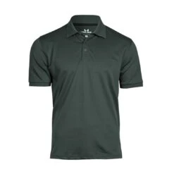 Tee Jays Mens Club Polo -XAMAX 7000 dark green front