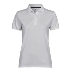 Tee Jays Womens Club Polo -XAMAX 7001 white front