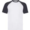 Fruit Of The Loom Mens Valueweight Short Sleeve Baseball T-Shirt