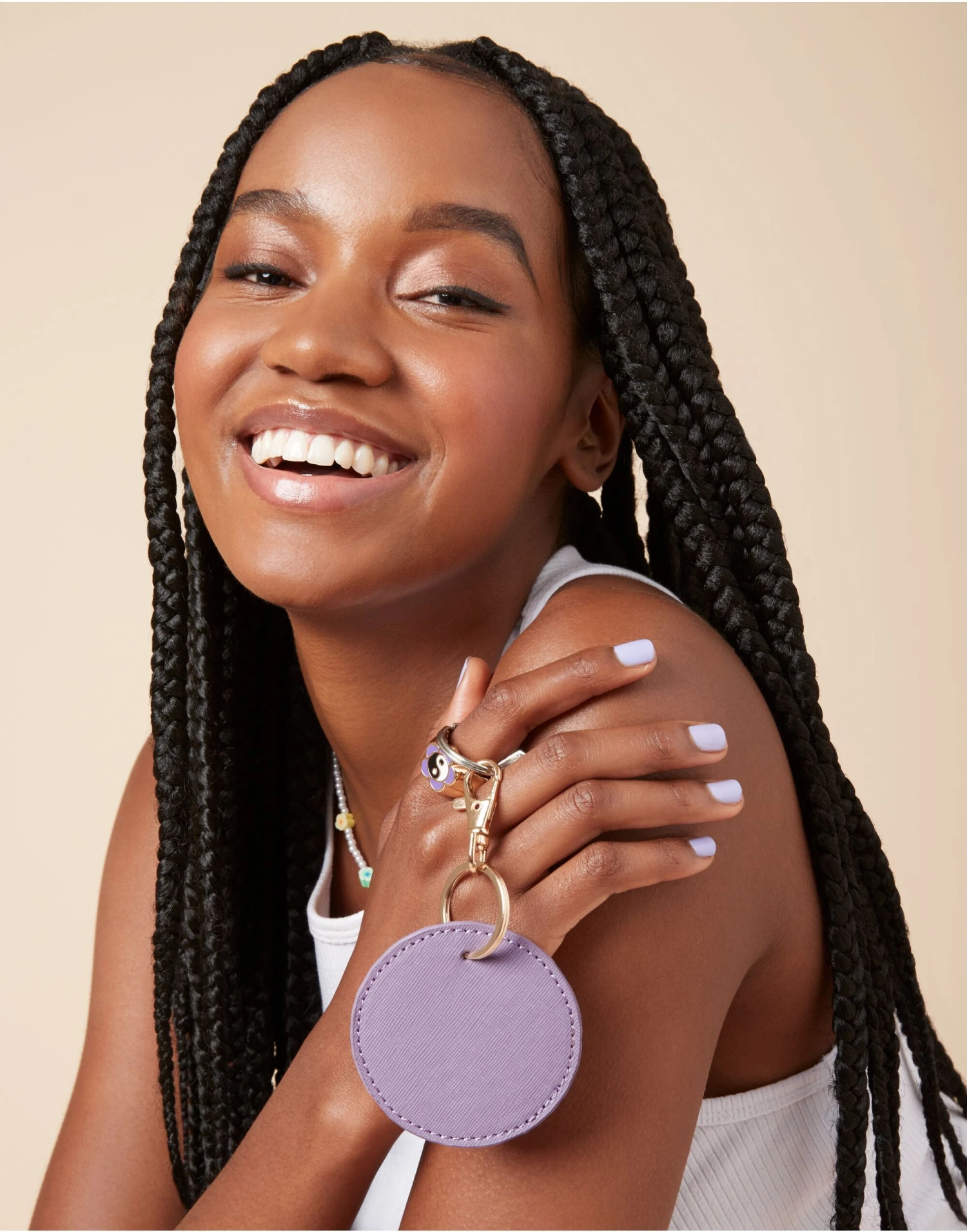 Bagbase Boutique Circular Key Clip 4 Bagbase Boutique Circular Key Clip - Image 2