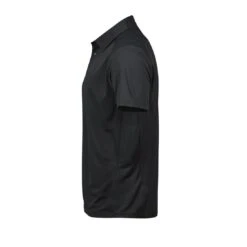 Tee Jays Mens Luxury Sport Polo -XAMAX 7200 black left