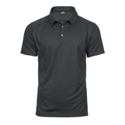 Tee Jays Mens Luxury Sport Polo -XAMAX 7200 dark grey front