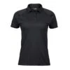 Tee Jays Ladies Luxury Sport Polo -XAMAX 7201 black front