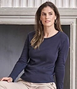 Tee Jays Ladies' Long Sleeve Interlock Tee 17 Tee Jays Ladies' Long Sleeve Interlock Tee -XAMAX 723ff60f22f8ccf5dfb929906fe1f05207eb80273becb2f95df01a2418b5d4e9