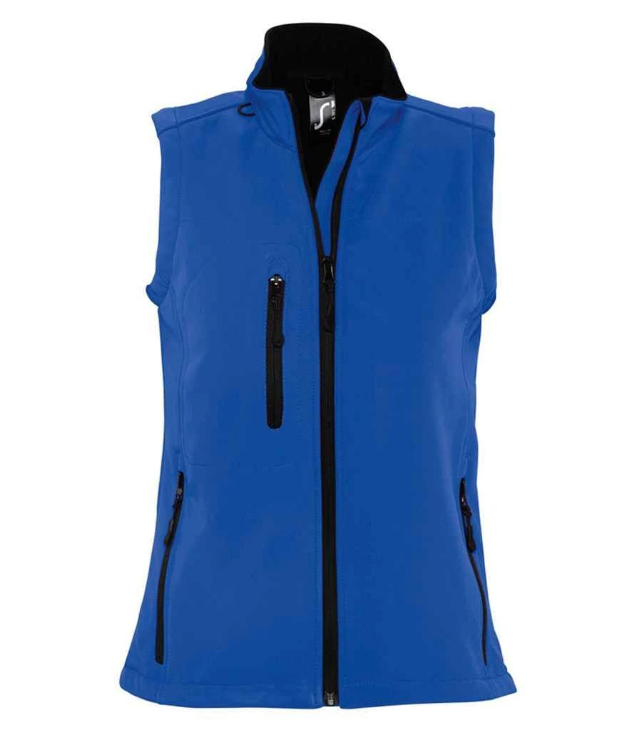 SOL'S Sols Ladies Rallye Soft Shell Bodywarmer 8 SOL'S Sols Ladies Rallye Soft Shell Bodywarmer - Image 6