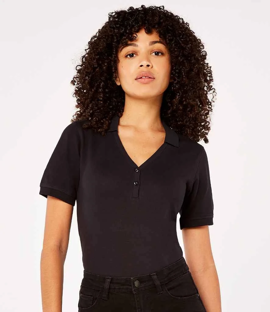 Kustom Kit Regular Fit Comfortec® V-Neck Polo 6 Kustom Kit Regular Fit Comfortec® V-Neck Polo - Image 4