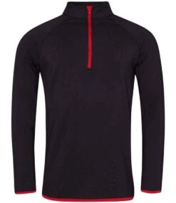 Just Cool Awdis Cool Half Zip Sweat Top -XAMAX 744eefde5343e311fca09b0c4f31089a28cbc017fef1afd56aa3c48577463e59