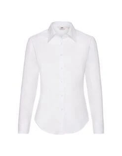Fruit Of The Loom Ladies' Long Sleeve Oxford Shirt -XAMAX 74581c865b03b27dc105c6e27d106fc6a0ce412d915341065706dfd93f42427d
