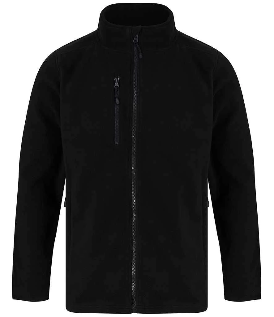 Henbury Recycled Polyester Micro Fleece Jacket 3 Henbury Recycled Polyester Micro Fleece Jacket