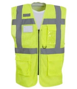 Yoko Hi Vis Top Cool Open Mesh Executive Waistcoat -XAMAX 75e8f74bafcae9944d1b068fe16c976bcfe7eccd5a65f647715464ef6095e686