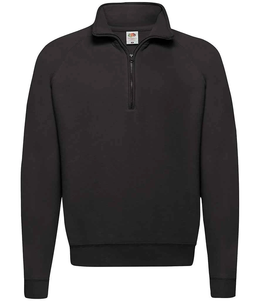 Fruit Of The Loom Mens Classic Zip Neck Sweat 5 Fruit Of The Loom Mens Classic Zip Neck Sweat - Image 3