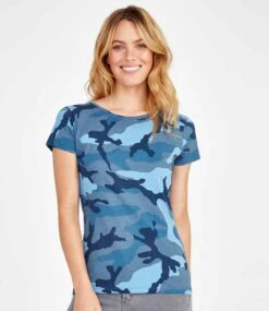 SOL'S Sols Ladies Camo T Shirt -XAMAX 77c96337de985f4f125599d2a14be93e97e7c64284ebbdeed49f6a538906aca1