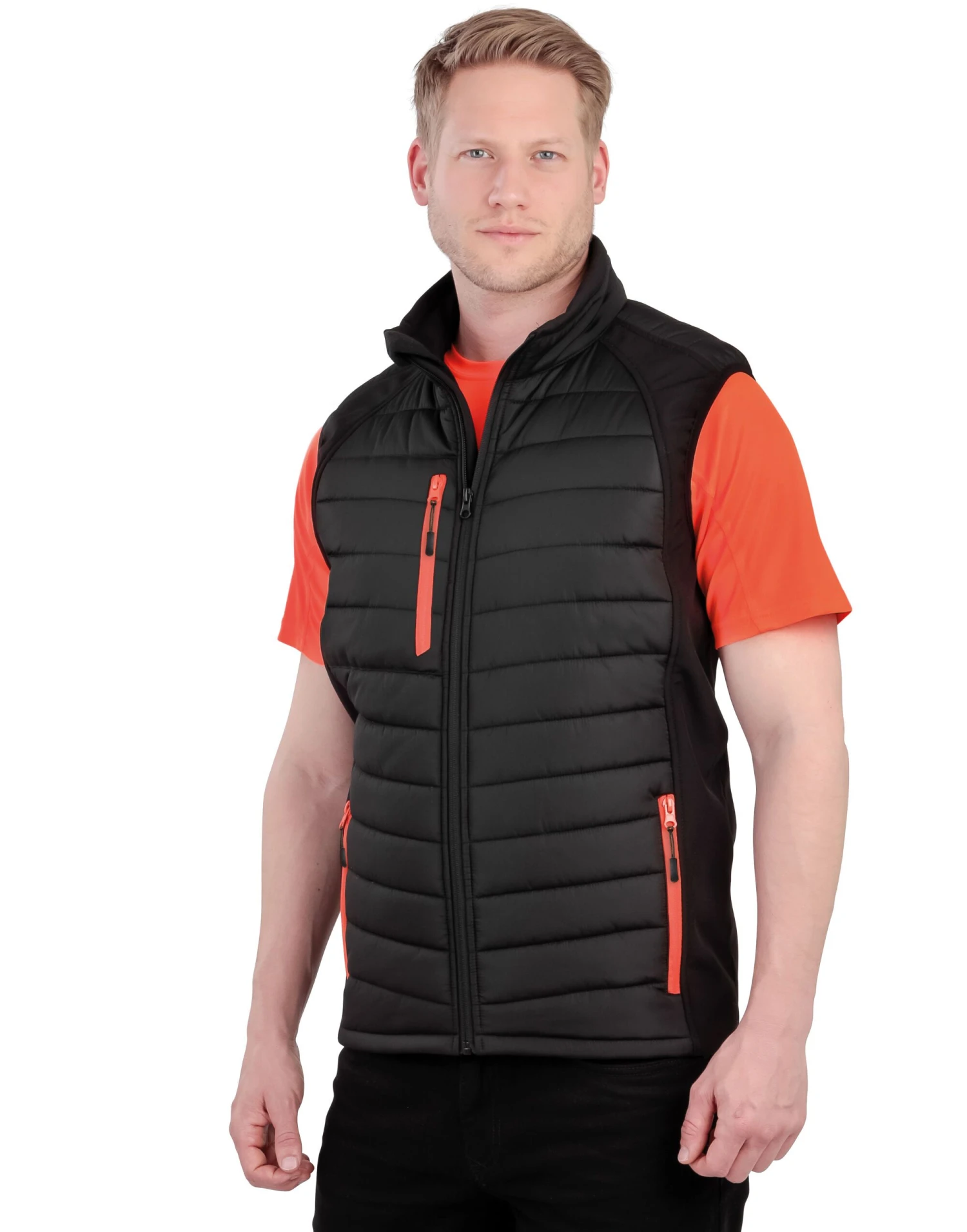 Result Genuine Recycled Compass Pad Softshell Gilet 8 Result Genuine Recycled Compass Pad Softshell Gilet - Image 6