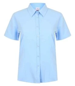 Henbury Ladies Short Sleeve Wicking Shirt -XAMAX 7a217f8814e3c30f14c74585623215823b0bac19252a1effe3f35f2deb9304f5