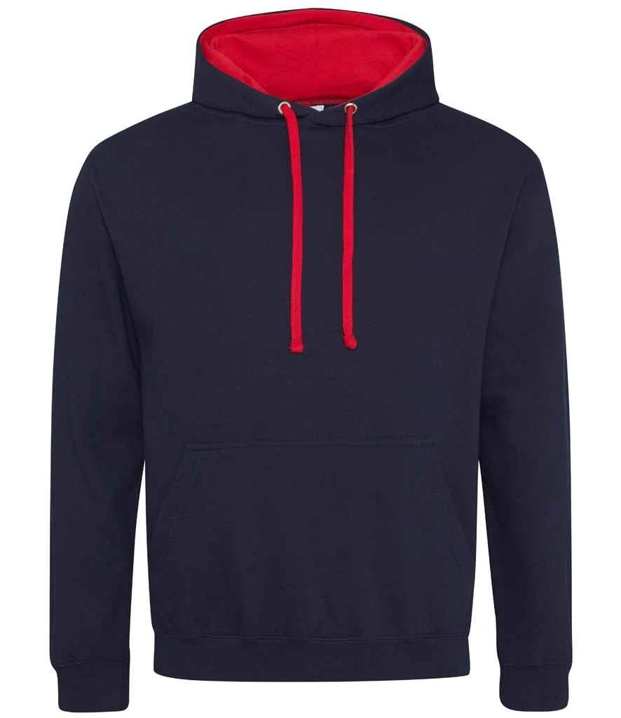 Just Hoods Awdis Varsity Hoodie 19 Just Hoods Awdis Varsity Hoodie - Image 17