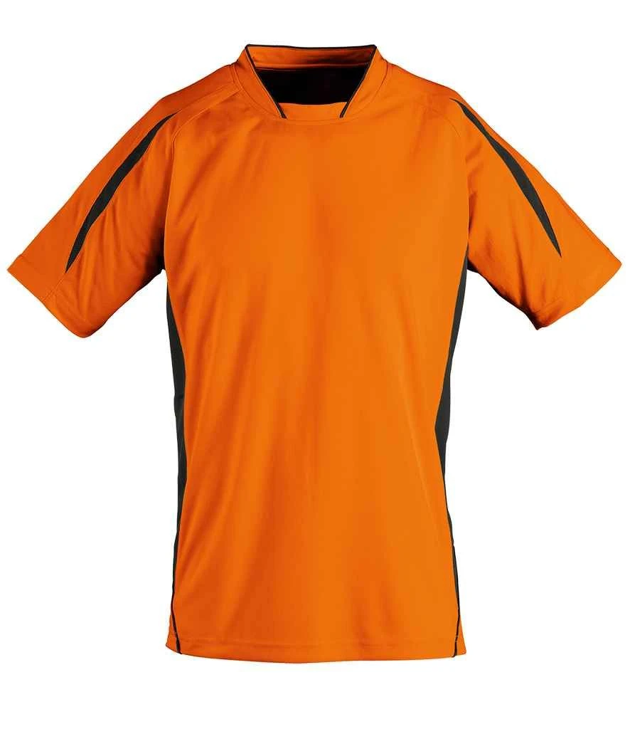 SOL'S Sols Maracana 2 Contrast T Shirt 6 SOL'S Sols Maracana 2 Contrast T Shirt - Image 4