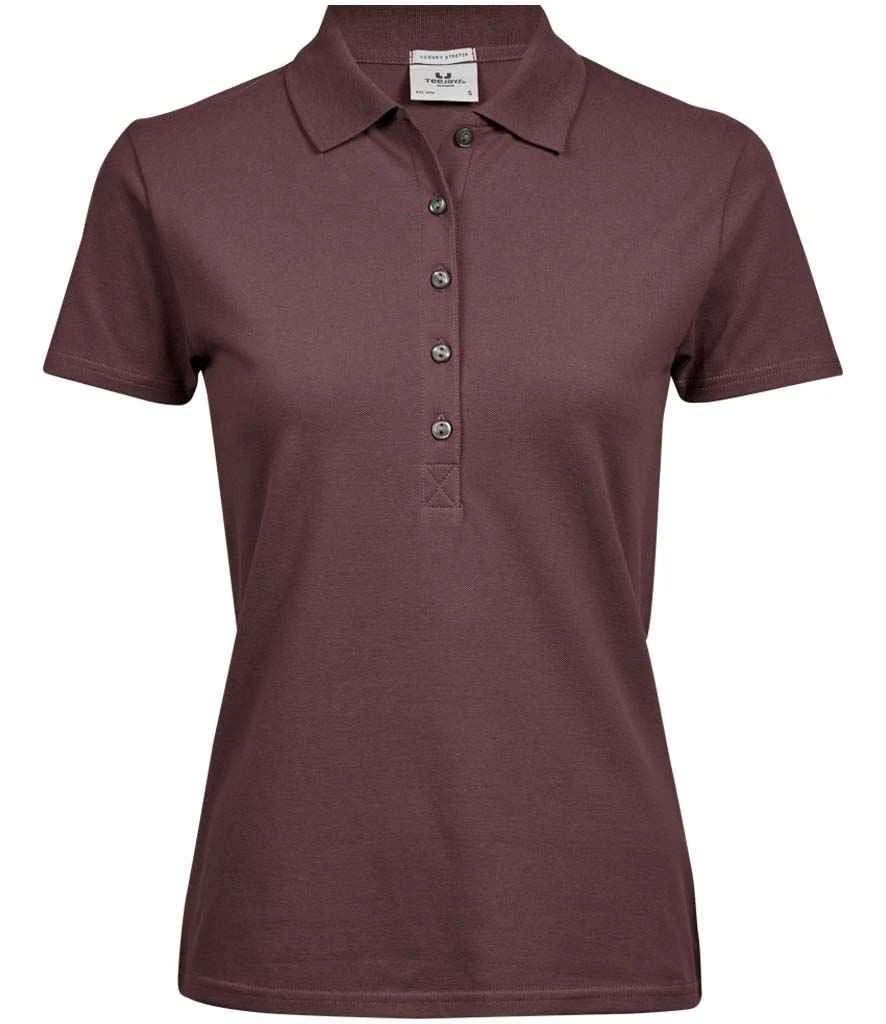 Tee Jays Ladies' Luxury Stretch Polo 22 Tee Jays Ladies' Luxury Stretch Polo - Image 20