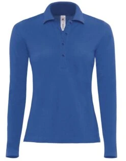 B&C Safran Pure Womens Long Sleeve Polo -XAMAX 7dc44d9f8c0205a080fa125800f175a5bc86bf4450b487f78fdd1f233435bf6f