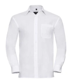 Russell Collection Mens Long Sleeve Classic Pure Cotton Poplin Shirt 13 Russell Collection Mens Long Sleeve Classic Pure Cotton Poplin Shirt -XAMAX 7ecae3d4ee114ed2c2450e9218720295d53079a01415fca27553e14a4a502ddb