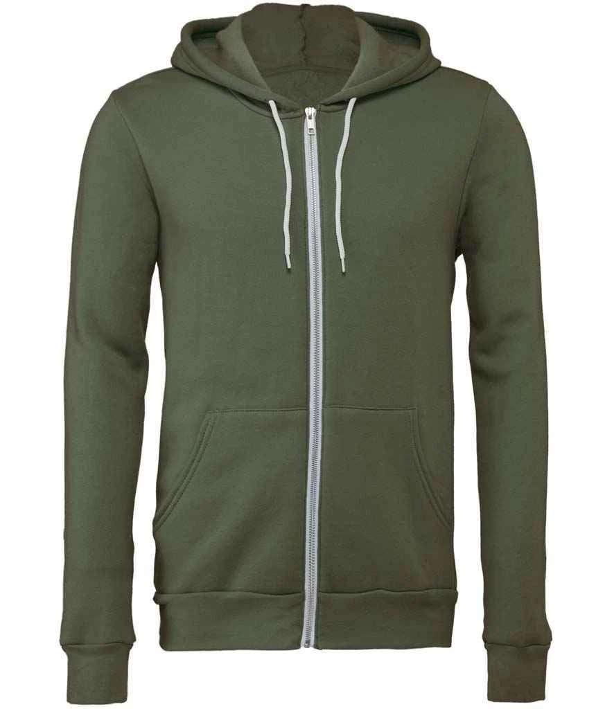Bella+Canvas Canvas Unisex Full Zip Hoodie 9 Bella+Canvas Canvas Unisex Full Zip Hoodie - Image 7