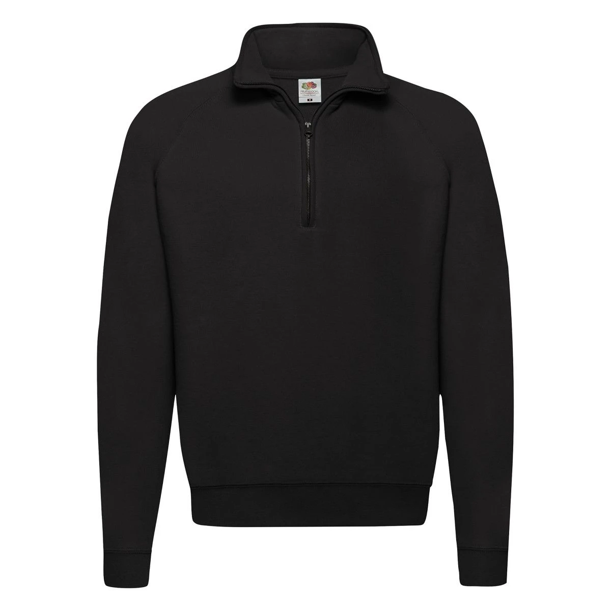 Fruit Of The Loom Mens Classic Zip Neck Sweat 4 Fruit Of The Loom Mens Classic Zip Neck Sweat - Image 2