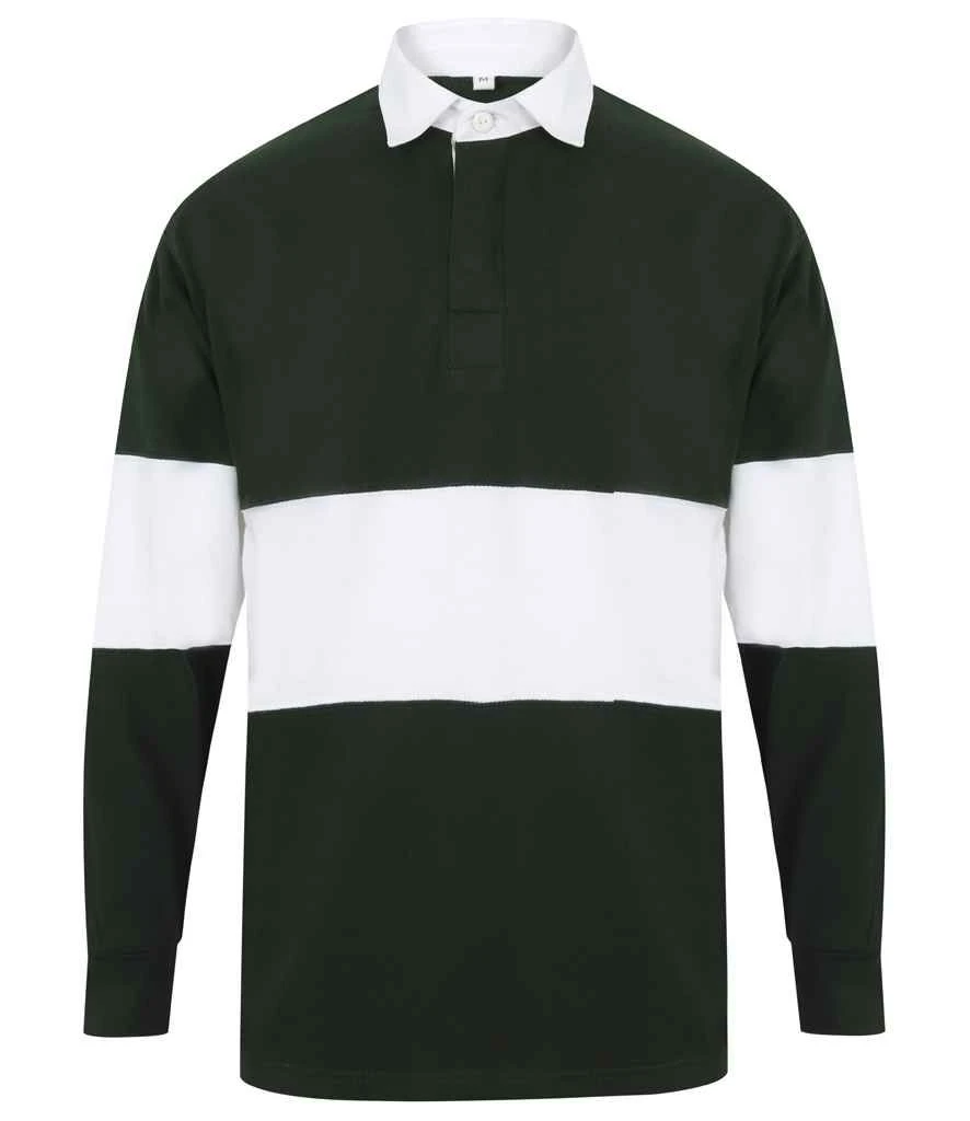 Front Row Panelled Rugby Shirt 5 Front Row Panelled Rugby Shirt - Image 3