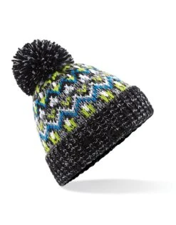 Beechfield Blizzard Bobble Beanie -XAMAX 815fe0c709c3a3dd7cd62f367dfd06d2e6bf149bba8ef0ce1d0d50890e9da831