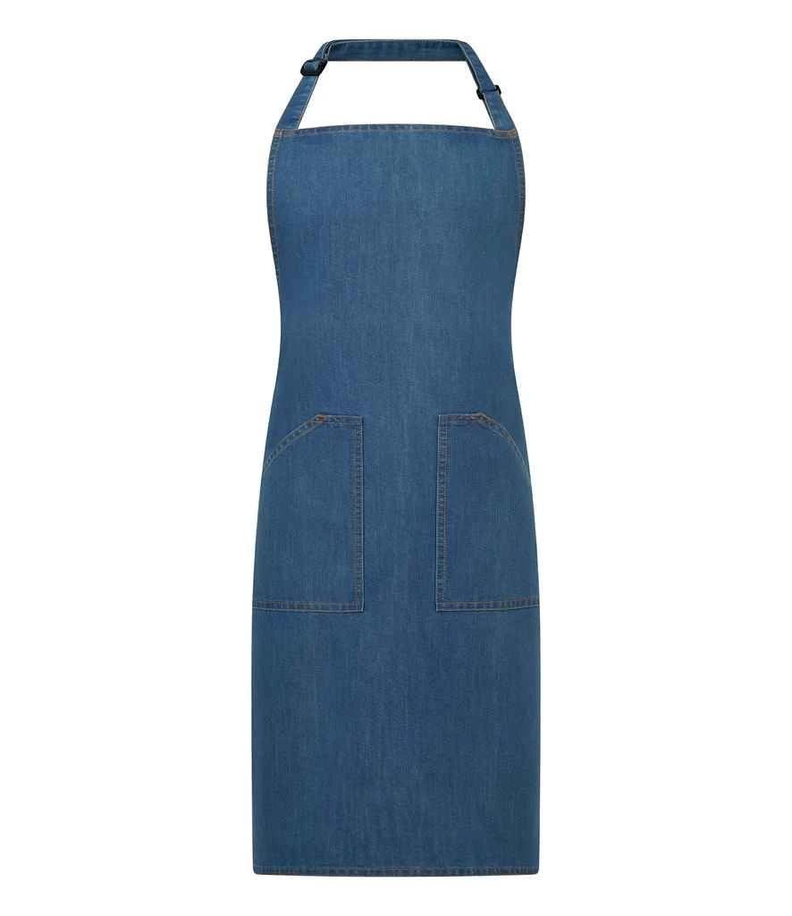 Brand Lab Denim Adjustable Bib Pocket Apron 7 Brand Lab Denim Adjustable Bib Pocket Apron - Image 5