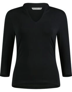 Kustom Kit Womens Regular Fit Mandarin Collar Top