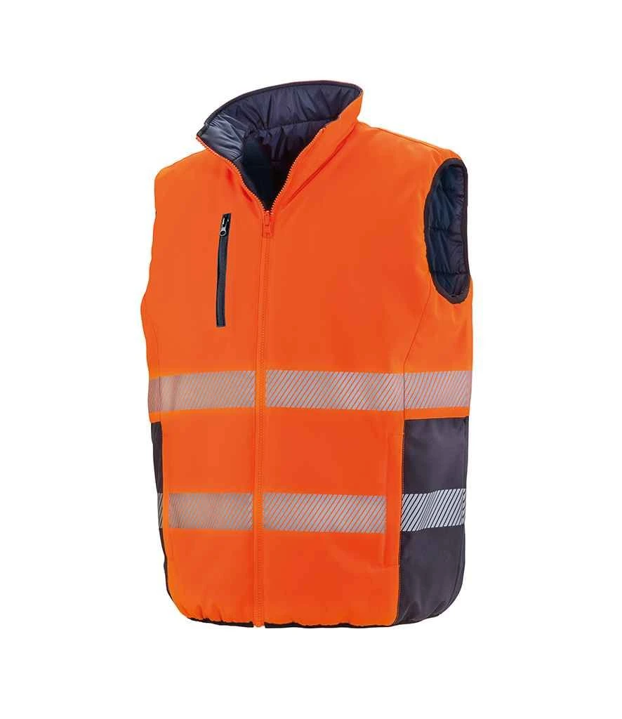 Result Safe-Guard Reversible Soft Padded Safety Gilet 4 Result Safe-Guard Reversible Soft Padded Safety Gilet - Image 2